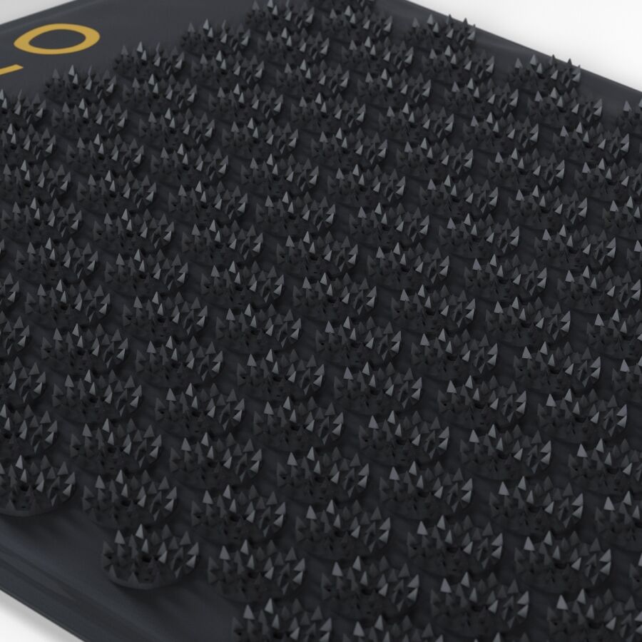 LELO - AKUPRESSURMATTE FÜR KÖRPERMASSAGE SCHWARZ