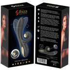 IBIZA - VIBRATEUR TWISTER AVEC STIMULATEUR DE COURBES ET VIBRO-ROTATION