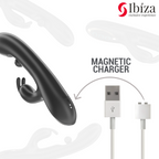 IBIZA - VIBRATEUR RABBIT PUISSANT AVEC PERLE ROULANTE MASSANTE