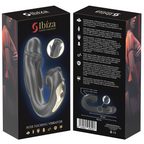 IBIZA - ROSAFARBENER VIBRATOR MIT FLICKING-EFFEKT UND KLITORISSTIMULATOR