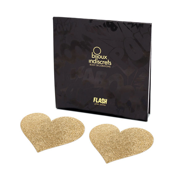SCHMUCK - INDISKRETE NIPPLE PASTIES BLITZ GOLDENES HERZ?