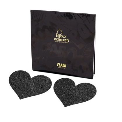 SCHMUCK – INDISKRETE FLASH SCHWARZES HERZ TAMELLON-SCHNITTE