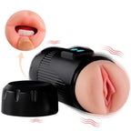 SHEQU - KAY DOPPELTER MASTURBATOR MIT DOPPELTER VAGINAL- UND MUNDVIBRATION