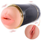 SHEQU - KAY DOPPELTER MASTURBATOR MIT DOPPELTER VAGINAL- UND MUNDVIBRATION