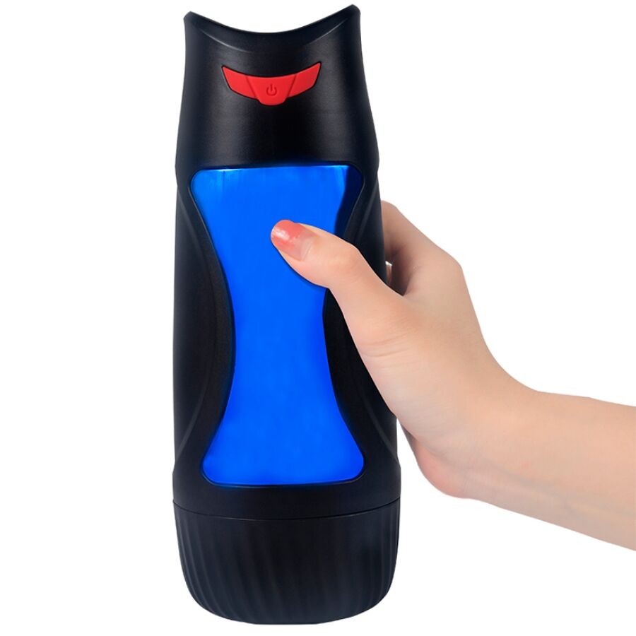 SHEQU - RENEE MASTORBATOR KOMPRIMIERBARE VAGINA MIT VIBRATION IM GEHÄUSE