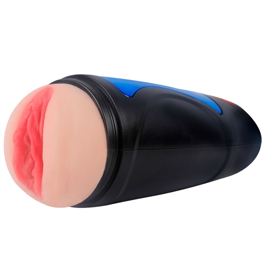 SHEQU - RENEE MASTORBATOR KOMPRIMIERBARE VAGINA MIT VIBRATION IM GEHÄUSE