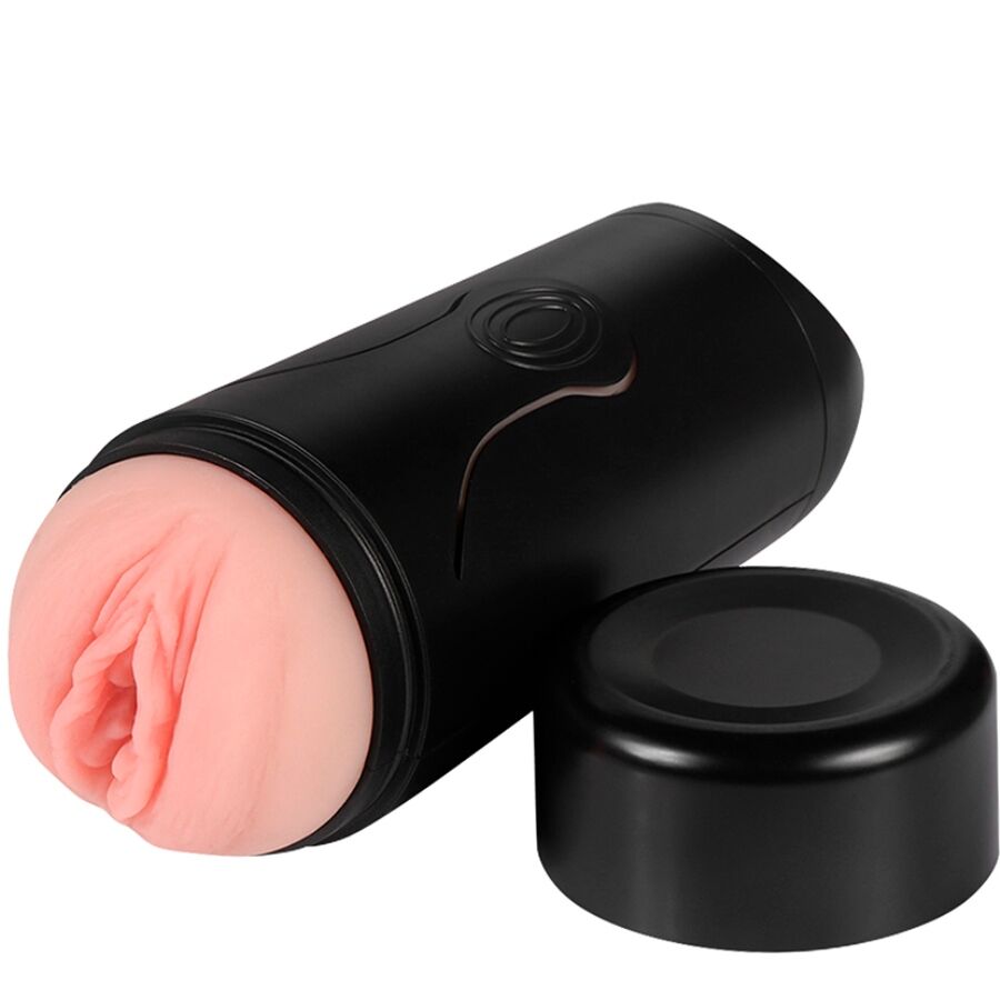 SHEQU - VAGINA-MASTURBATOR FANNY MIT VIBRATION