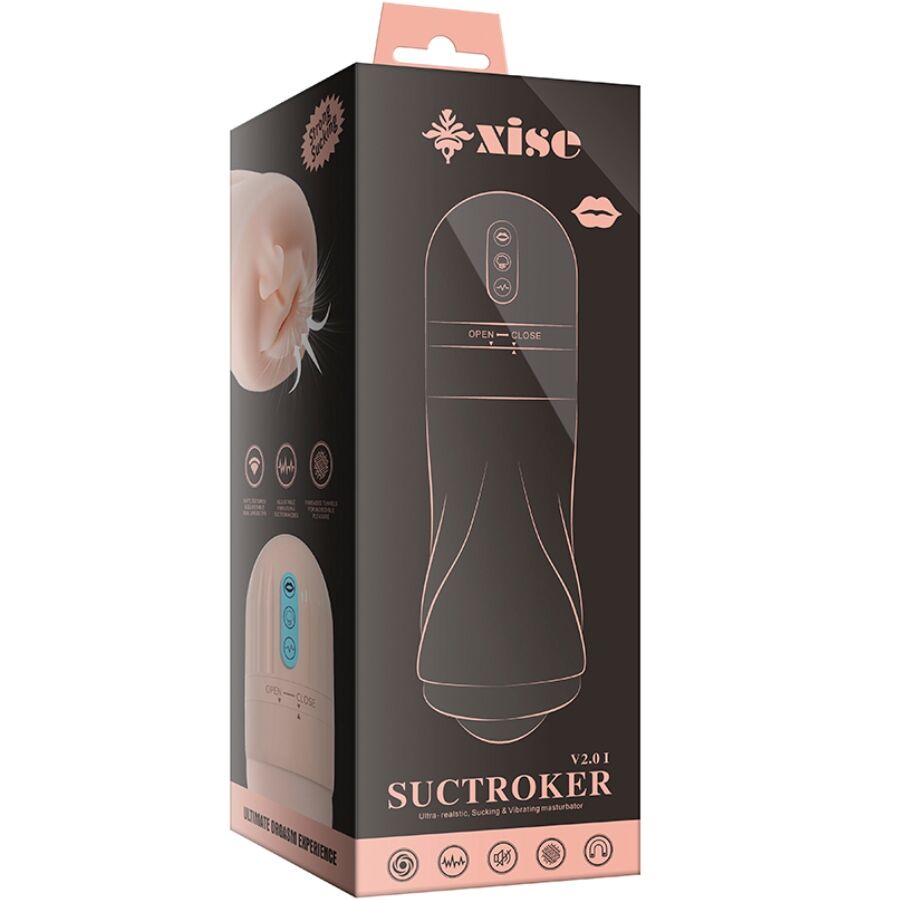 XISE - SUCTROKER V2.0 I ORALER MASTURBATOR MIT VIBRATION