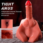 XISE - MICHAEL GODE RÉALISTE ET MASTURBATEUR ANUS AVEC POUSSÉE 15 CM