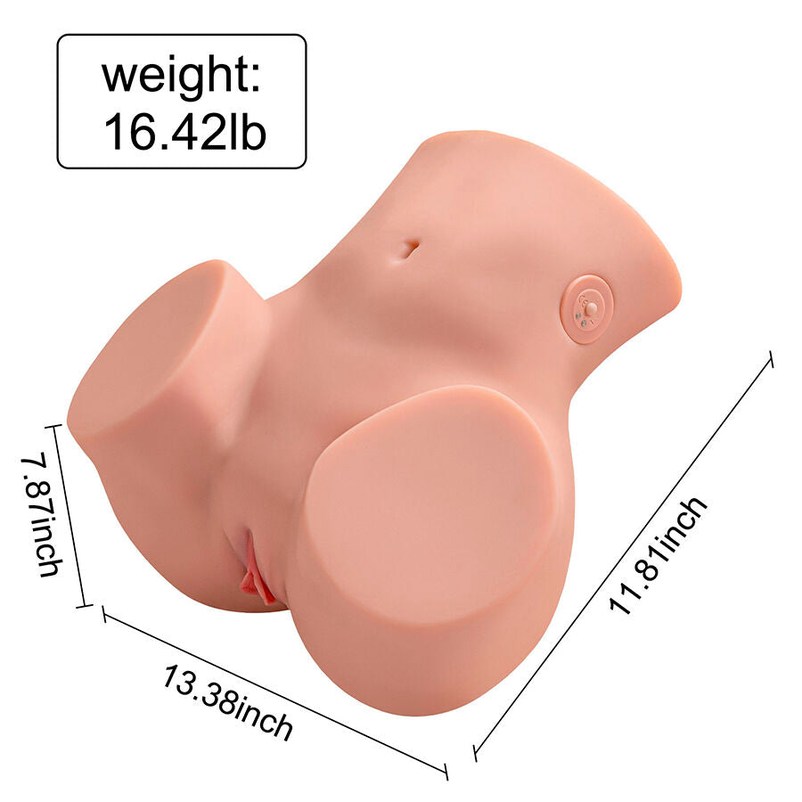 XISE - REALISTISCHER MULTIPOSITIONS-VAGINALMASTURBATOR SYDNI MIT STÖSSEN