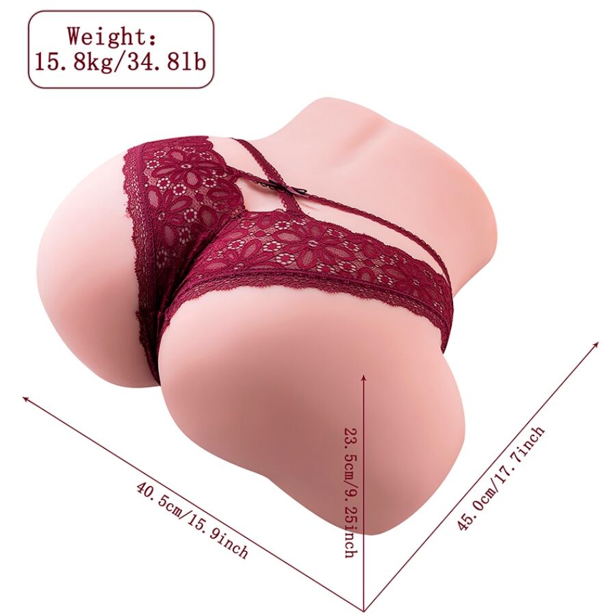 XISE - REALISTISCHER MULTIPOSITIONS-VAGINAL-MASTURBATOR FÜR SIE MIT STÖSSEN