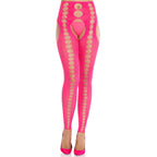 LEG AVENUE - STRAPLESS UND NAHTLOSE BLICKDICHTE STRÜMPFE NEONPINK