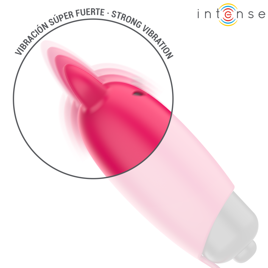 INTENSIV - VIBRIERENDER KUGEL ROT SCHNELLROTER DÄMON 9,3 X 2,4 CM