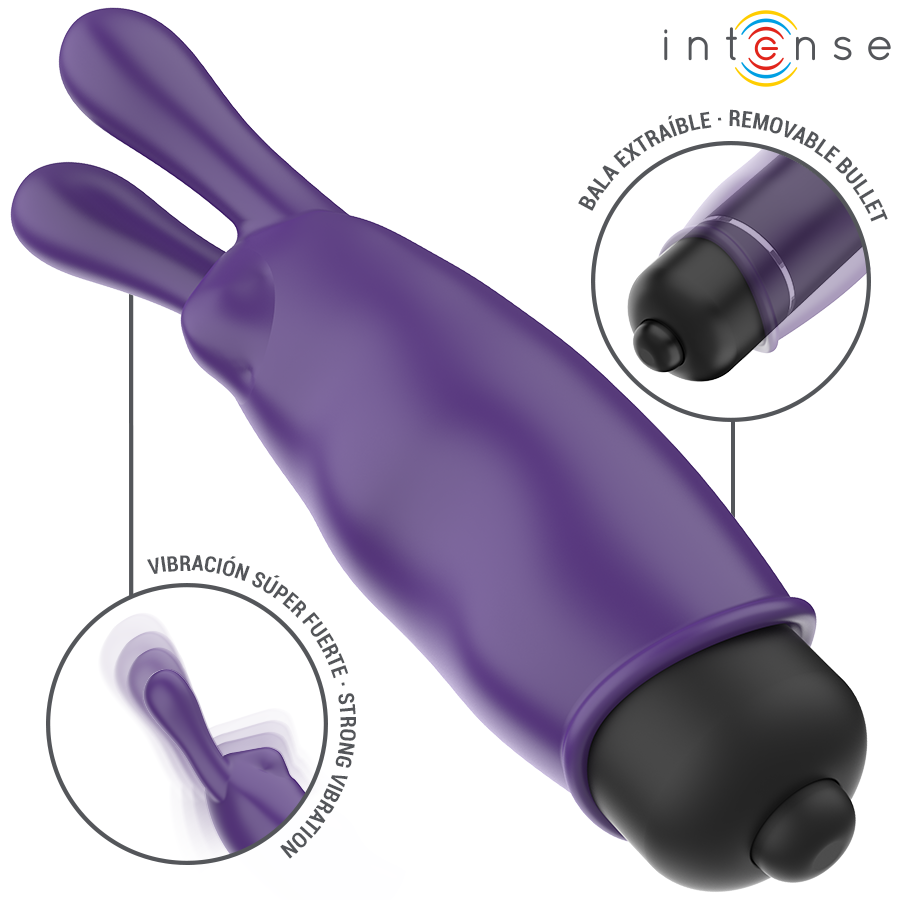 INTENSE - VIBRIERENDER KUGEL VIOLETT MYSTIQUE 8,7 X 2,4 CM