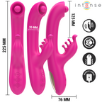 INTENSE - CHRISTINA VIBRATEUR LAPIN MULTIFONCTION 22,5 CM ROSE