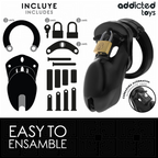 ADDICTED TOYS LOCKED - CAGE À PÉNIS INTERDITE 10 CM