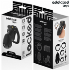 ADDICTED TOYS LOCKED - CAGE À PÉNIS MINDNIGHT CELL TAILLE L