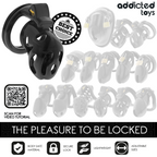 ADDICTED TOYS LOCKED - À PÉNIS CRYPTÉE VERROUILLÉE ET SCELLÉE 8 CM