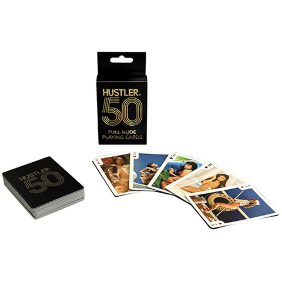 KHEPER GAMES - HUSTLER 50 NACKTE SPIELKARTEN KOMPLETT
