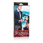 CALEXOTICS - SCANDAL BÂILLON AVEC PLUG EN SILICONE NOIR