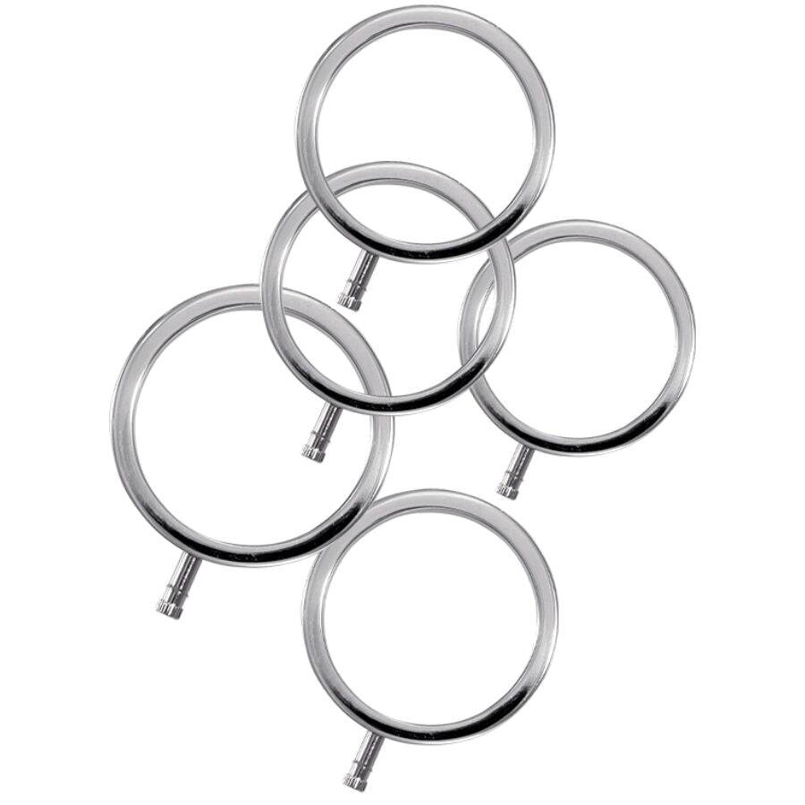 ELECTRASTIM - ELECTRARINGS METALLPENISRINGE 5ER-PACK