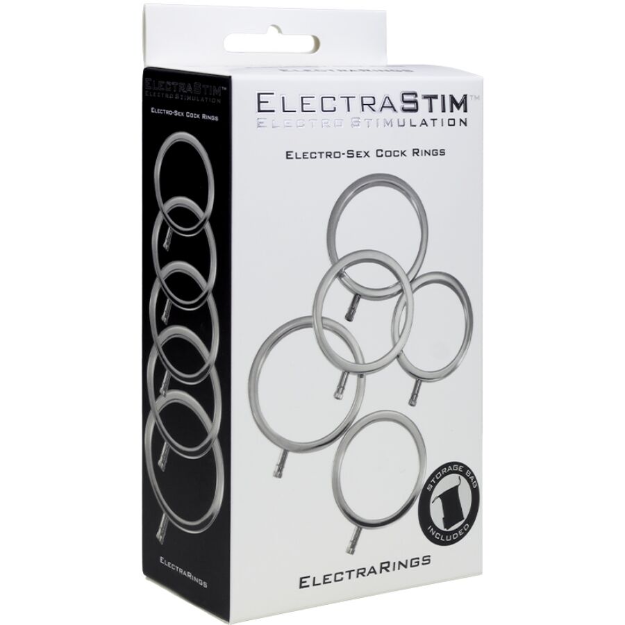 ELECTRASTIM - ELECTRARINGS METALLPENISRINGE 5ER-PACK