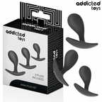 ADDICTED TOYS - LOT DE 3 PLUG ANAL MODÈLE 3
