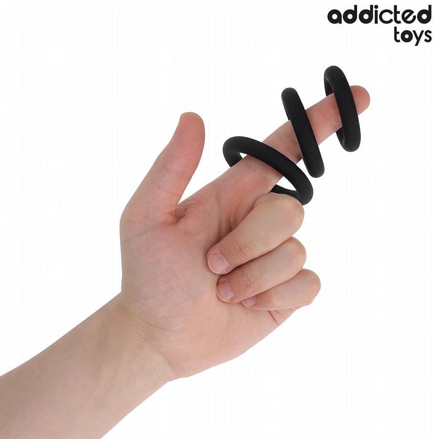 ADDICTED TOYS - LOS SILIKONRINGE MODELL 1