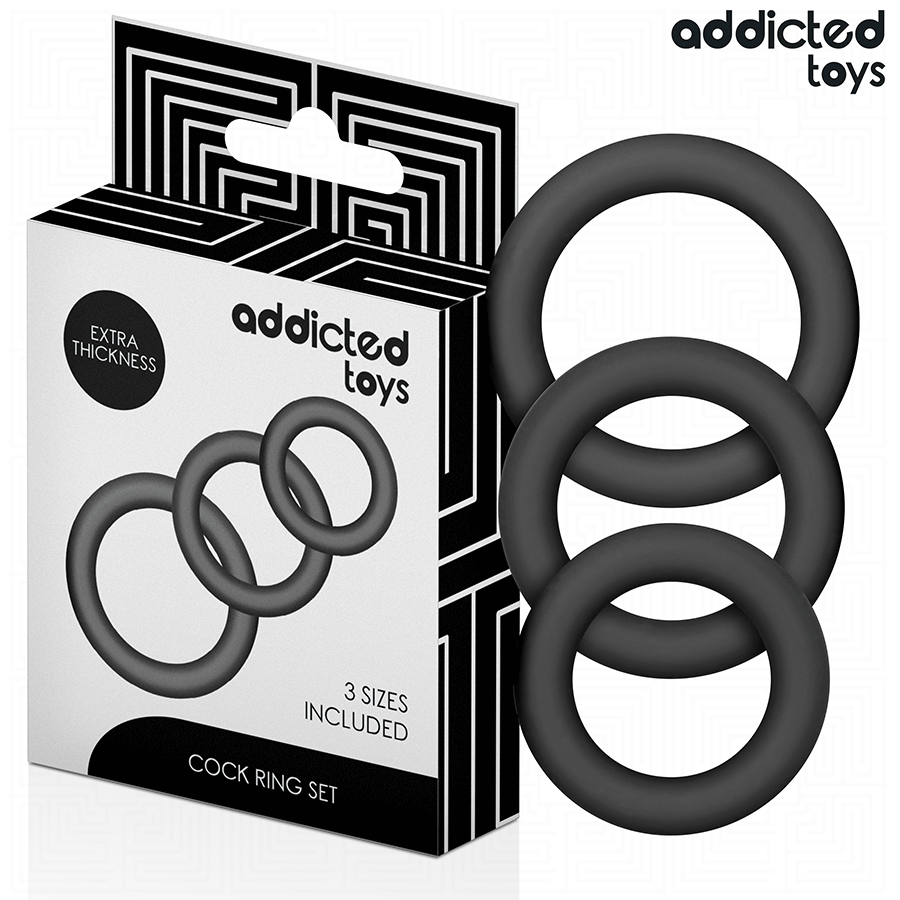 ADDICTED TOYS - LOS SILIKONRINGE MODELL 1