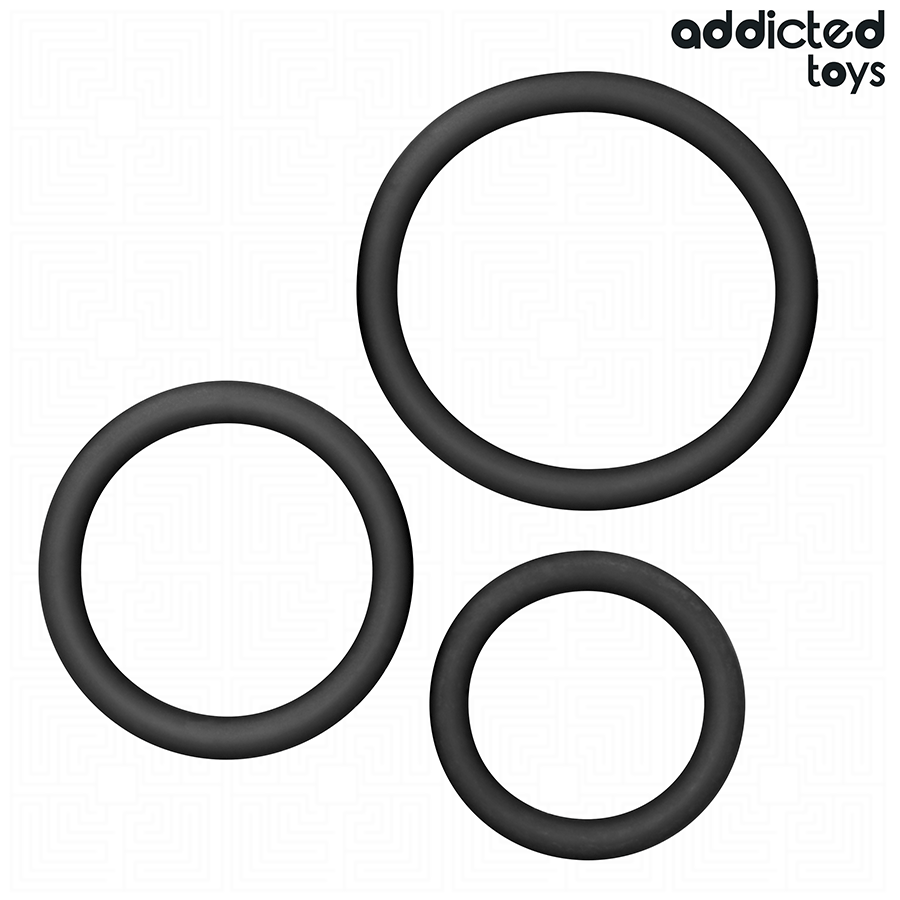 ADDICTED TOYS - SILIKONRING-SET MODELL 2