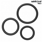 ADDICTED TOYS - SILIKONRING-SET MODELL 2