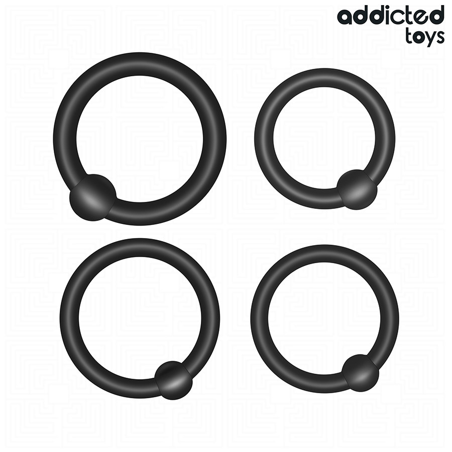 ADDICTED TOYS - DRUCKÖSEN-SET AUS SILIKON