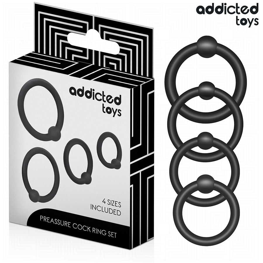 ADDICTED TOYS - DRUCKÖSEN-SET AUS SILIKON