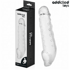 ADDICTED TOYS - TRANSPARENTE PENISVERLÄNGERUNG GRÖSSE S 23 CM
