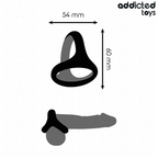 ADDICTED TOYS - ANNEAU PÉNIS TRIPLE ÉPAIS