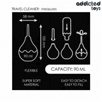 ADDICTED TOYS - NETTOYANT ANAL DE VOYAGE TAILLE S 90 ML