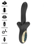 IBIZA - VIBRATEUR PUISSANT AVEC EFFET DE POUSSÉE ET DE MORSURE