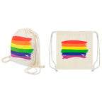 PRIDE - LGBT-FLAGGENRUCKSACK AUS BAUMWOLLE