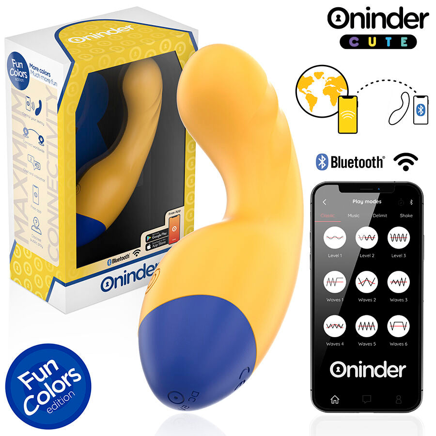 ONINDER CUTE - LOVE BUDDY MASTER G-PUNKT-VIBRATOR - KOSTENLOSE GLOBALE APP