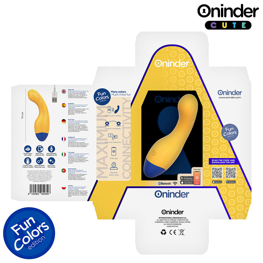 ONINDER CUTE - LOVE BUDDY MASTER G-PUNKT-VIBRATOR - KOSTENLOSE GLOBALE APP