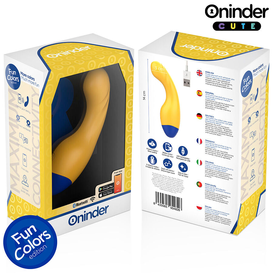 ONINDER CUTE - LOVE BUDDY MASTER G-PUNKT-VIBRATOR - KOSTENLOSE GLOBALE APP