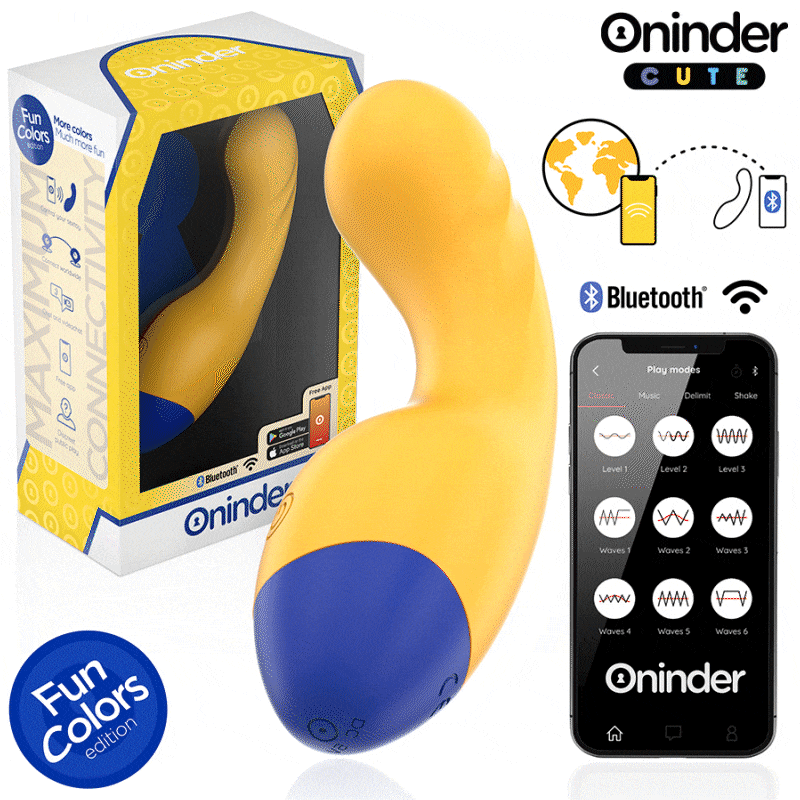 ONINDER CUTE - LOVE BUDDY MASTER G-PUNKT-VIBRATOR - KOSTENLOSE GLOBALE APP