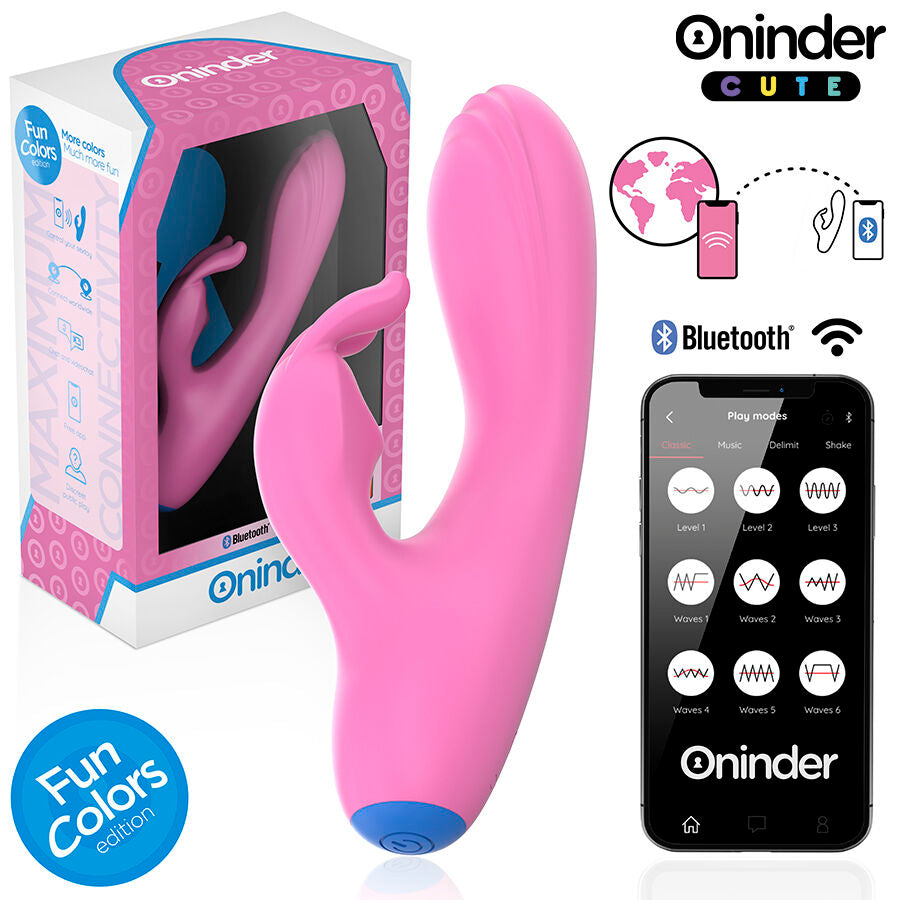 ONINDER CUTE - LOVE BUNNY G-PUNKT-KLITORIS-VIBRATOR - WELTWEITE KOSTENLOSE APP