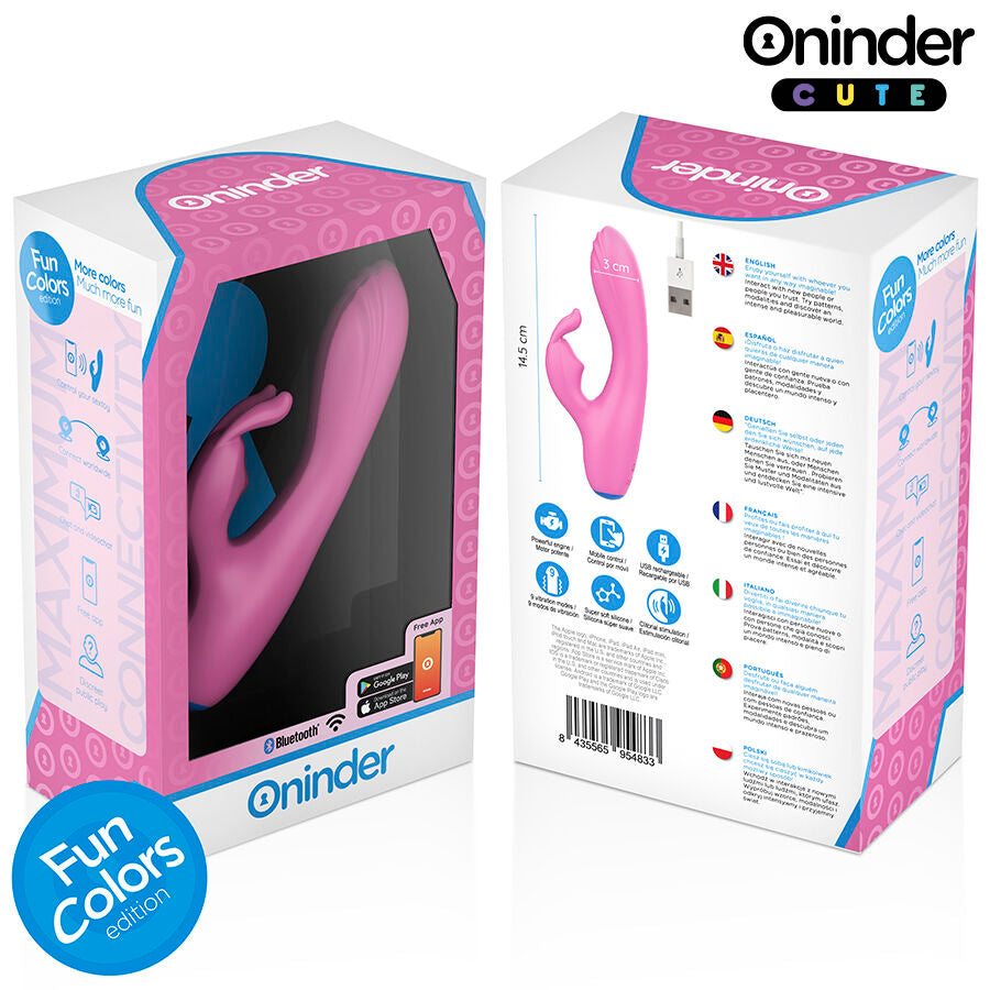 ONINDER CUTE - LOVE BUNNY G-PUNKT-KLITORIS-VIBRATOR - WELTWEITE KOSTENLOSE APP