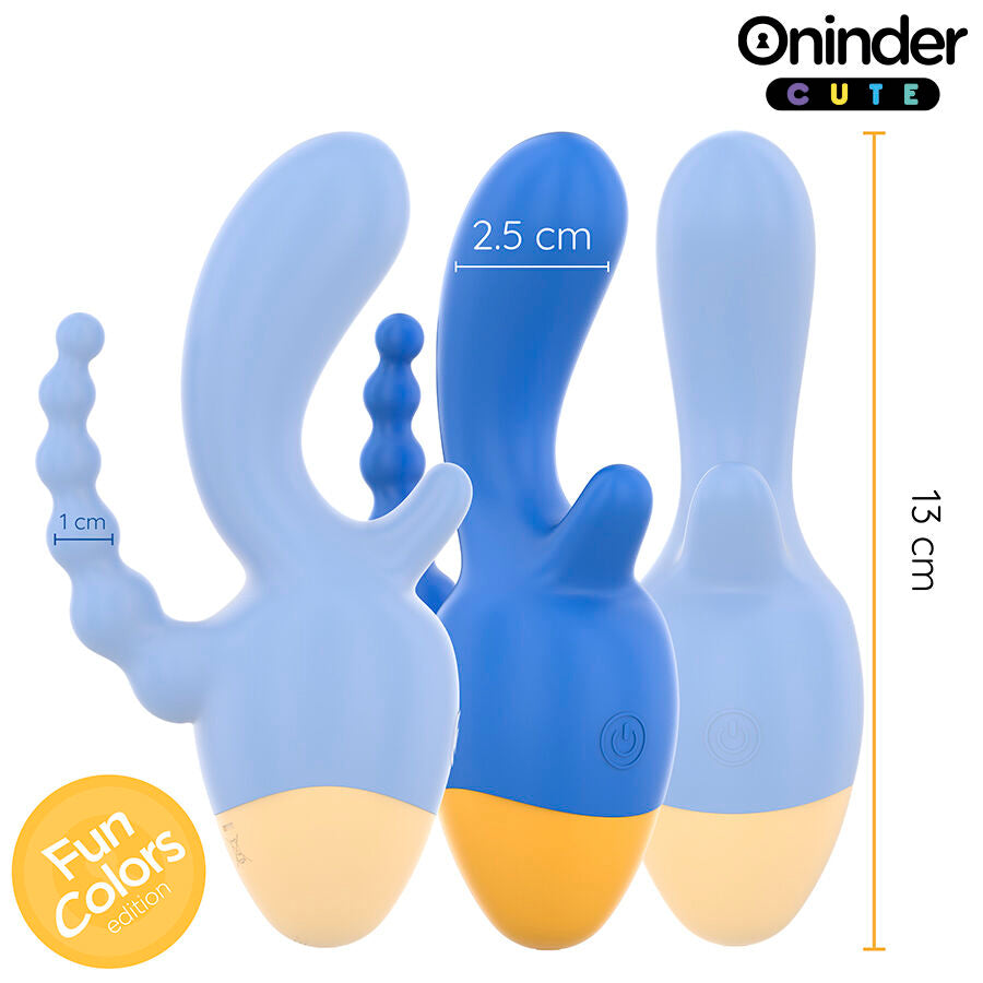 ONINDER CUTE - LOVE 3 SOME TRIPLE VIBRATOR - KOSTENLOSE WELTWEITE APP