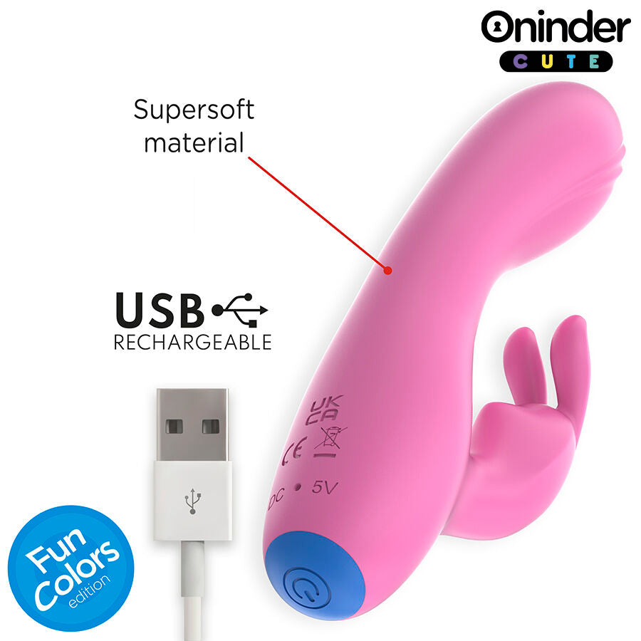 ONINDER CUTE - LOVE BUNNY G-PUNKT-KLITORIS-VIBRATOR - WELTWEITE KOSTENLOSE APP
