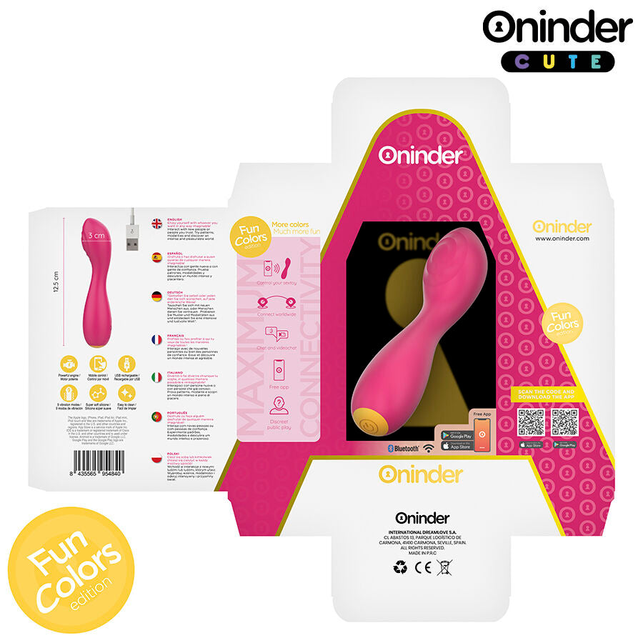 ONINDER CUTE - LOVE BUDDY MASTER G-PUNKT-VIBRATOR - KOSTENLOSE GLOBALE APP