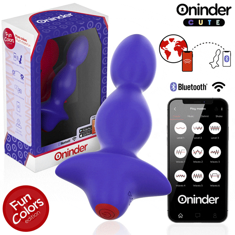 ONINDER CUTE - VIBRIERENDER ANADILATATOR LOVE BUTT - KOSTENLOSE WELTWEITE APP