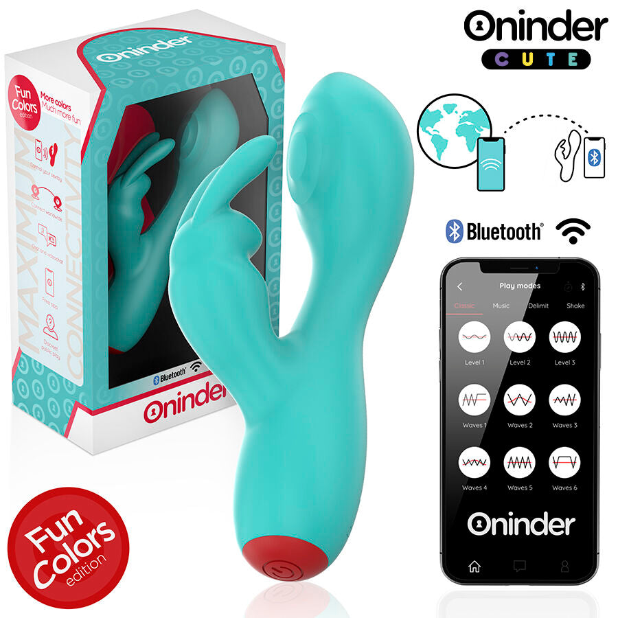 ONINDER CUTE - LOVE BUNNY G-SPOT KLITORIS-VIBRATOR - KOSTENLOSE WELTWEITE APP