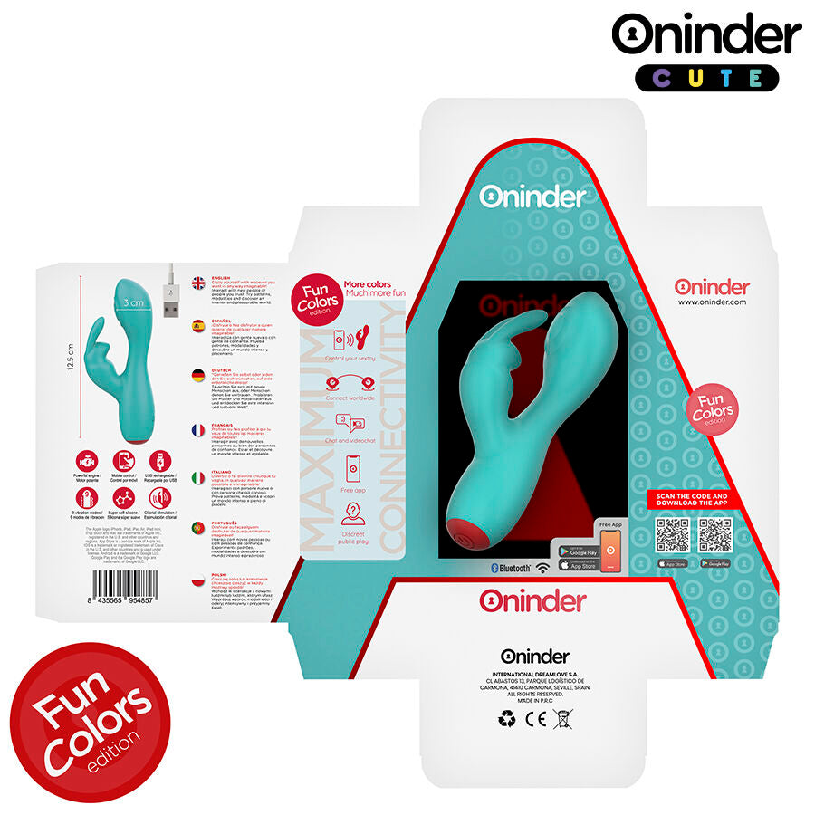 ONINDER CUTE - LOVE BUNNY G-SPOT KLITORIS-VIBRATOR - KOSTENLOSE WELTWEITE APP